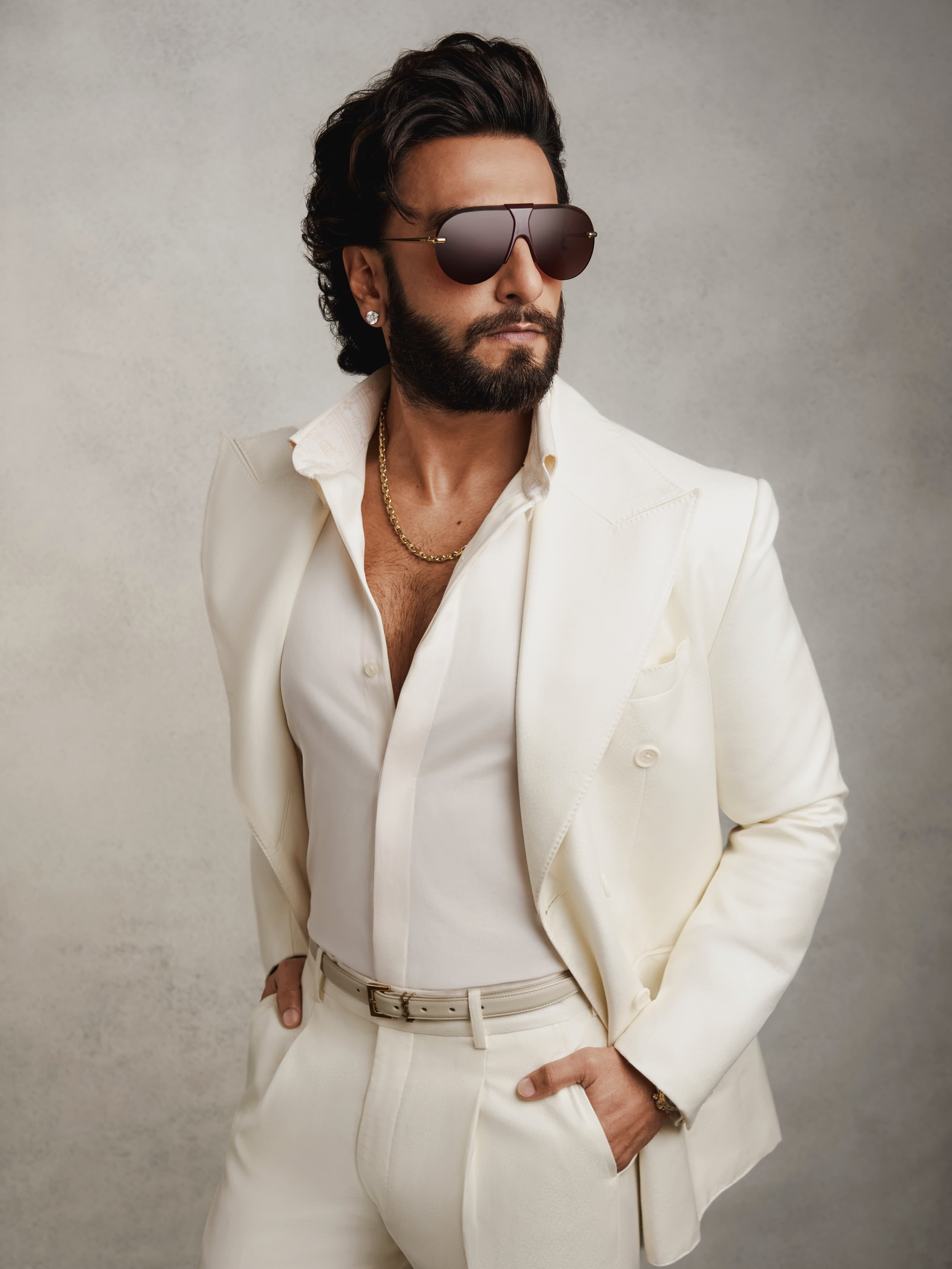 Ranveer Singh Makes White Noir Look Dangerous